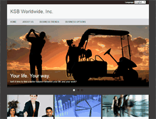 Tablet Screenshot of ksbworldwide.com